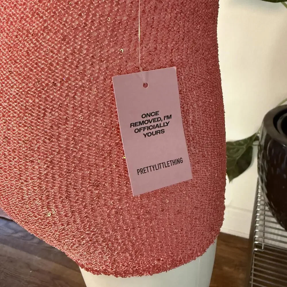 Pretty Little Thing Fairy Sequin Top & Bottom Set NWT - Picture 5 of 5